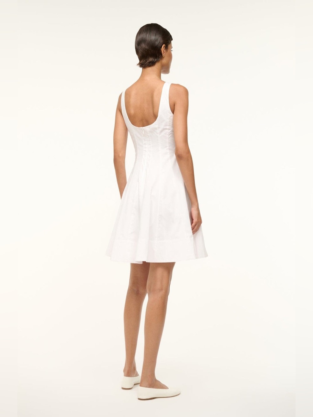 STAUD Wells Textured Mini Dress - Picture 2 of 12